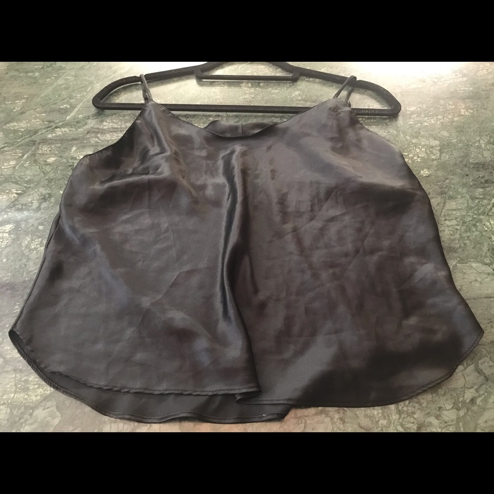 Calvin Klein Silk Crop Top
